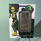 🏈2025 Impeccable Jordan Love NFL Shield 1 Ounce Silver Bar 02/35 Packers SSP🔥
