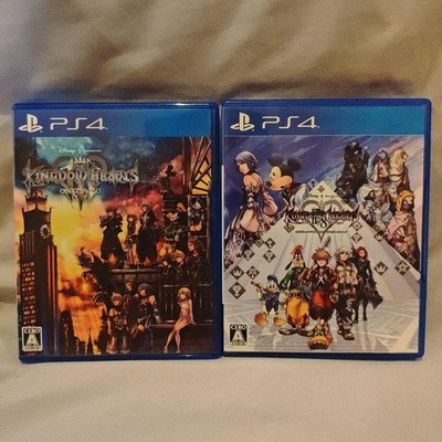 Kingdom Hearts III & HD II.8 Final Chapter Prologue PS4 Japan Gebraucht Set