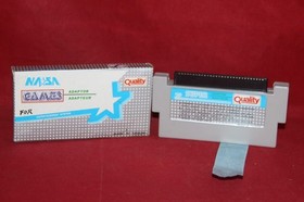 NASA Games Converter 60 (Famicom Cartridge) to 72 (NES Console) Pin Adapter +Box