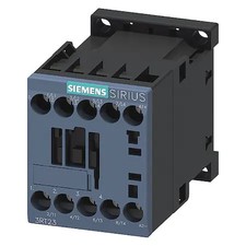 Siemens 3Rt23171ba40 Iec Magnetic Contactor, 2Nc/2No, 12V Dc, 4 P,
