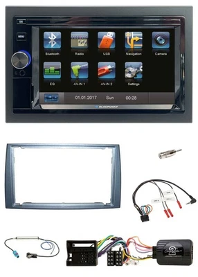 Blaupunkt SD Bluetooth 2DIN MP3 USB Lenkrad Autoradio für Peugeot 308 07-09 40pi - Bild 1 von 4