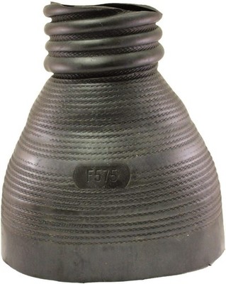 Crushproof F475 Oval/Twin Tailpipe Adapter 3'' x 6''
