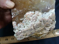 CSS: 5.9 lb Piece Of Pink Regency Rose Plume Agate