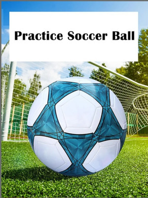 High Quality PVC Soccer Ball # 5 With 2.7mm Thikness Explosion Proof With Pump