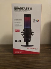 HyperX QuadCast S RGB LED USB Cardioid Microphone - Black