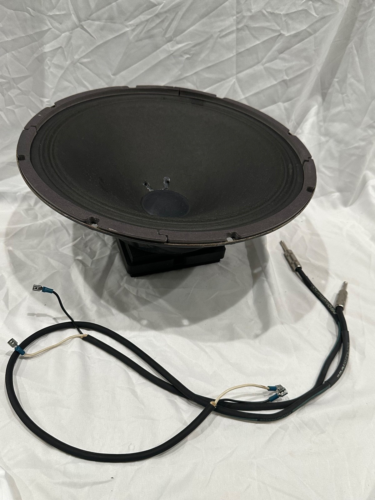 Vintage Leslie Hammond Organ Speaker with Cables Jensen?? 052308 328322