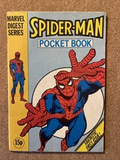 Spider-Man Pocket Book UK #1 Circa 1980 FN+ reprints Giant-Size Spider-Man #5