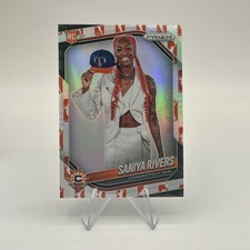 2025 Panini Prizm WNBA - Rookie Variation Saniya Rivers #150 WNBA Logo Prizm...