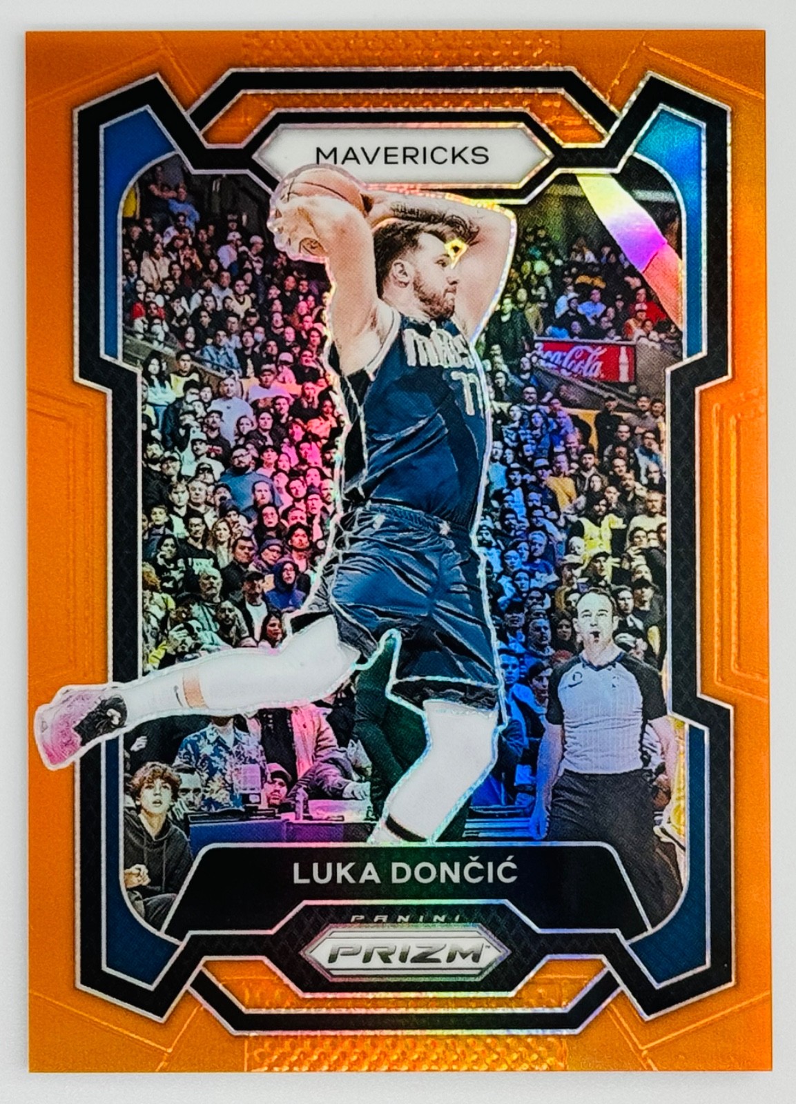2023-24 Prizm Luka Doncic #110 Orange 44/49 Dallas Mavericks