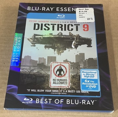 District 9 (Blu-ray, 2009) ~Sealed~