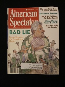 VINTAGE AMERICAN SPECTATOR MONTHLY REVIEW SEPTEMBER 1996 BILL CLINTON'S BAD LIE