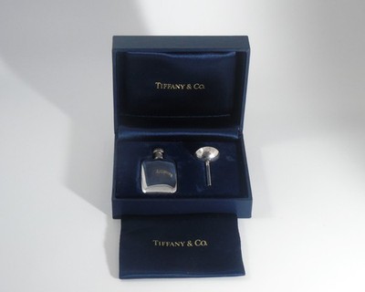 Vintage Tiffany Co. Sterling Silver Perfume Bottle w/Box *no monogram*