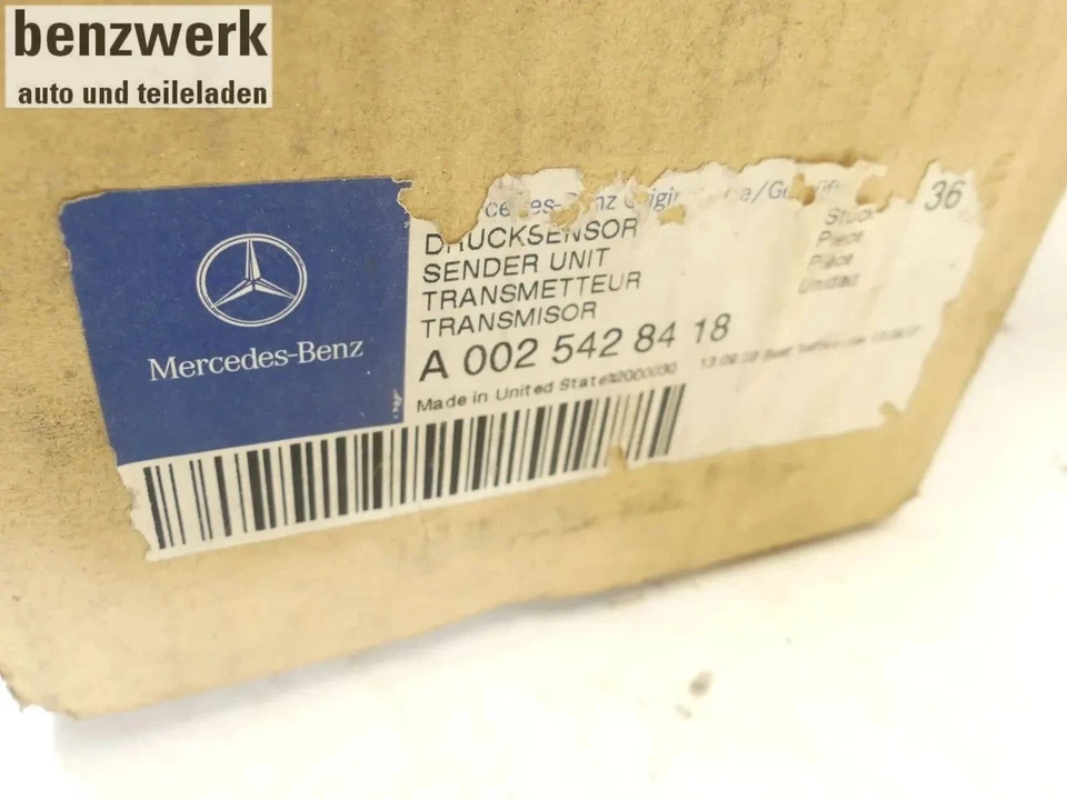 MERCEDES W203 W209 R171 PRESSURE SENSOR BRAKE MASTER CYLINDER NEW GENUINE 0025428418 ✔ - Image 2 of 2