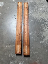 Cherry Wood Dinning Room EXTENSION Slide Mechanism. Full Length 82”