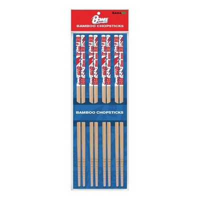 GW3542 David Bowie: Themed Bamboo Chopsticks Neu & OVP