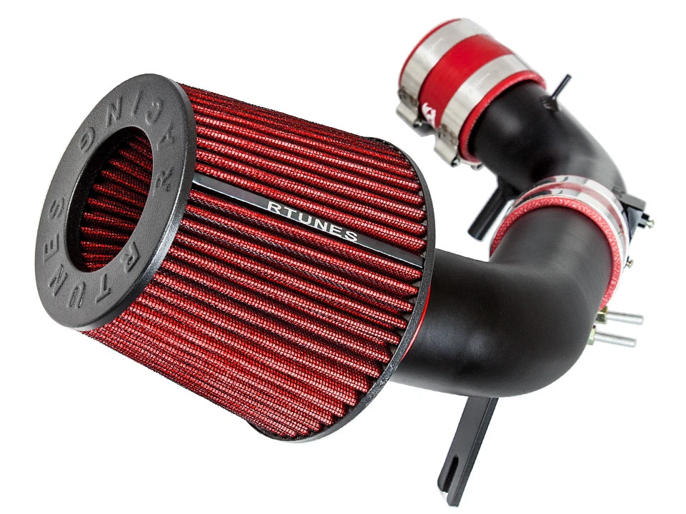 Kit de entrada de ar frio esportivo RTunes V2 para 2003-2008 Mazda 6 2.3L L4 + filtro - Imagem 2 de 3