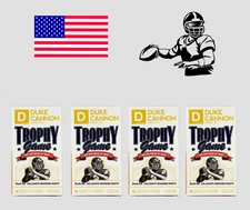 Duke Cannon Trophy Game Soap Football Big Ass Brick Soap Benefits Vets  Lot  4