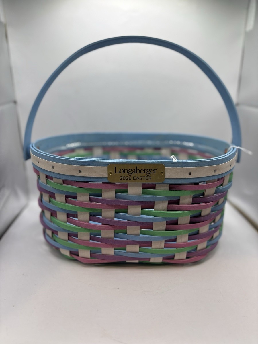 Longaberger 2026 Multi Color Easter Basket | eBay