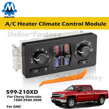 Ac Heater Climate Control Module For Chevy Silverado 1500 2500 3500 599-210xd