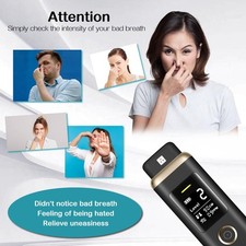 Smart Oral Odor Freshening Detector Portable Rechargeable Bad Breath Detector