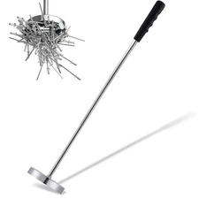 Telescoping Magnetic Sweeper Pickup Tool: Strong Magnet Pick up Nails Screws and