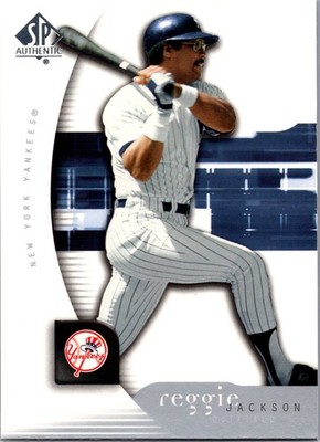 2005 Upper Deck SP Collection - Sp Authentic Reggie Jackson #79 - Yankees