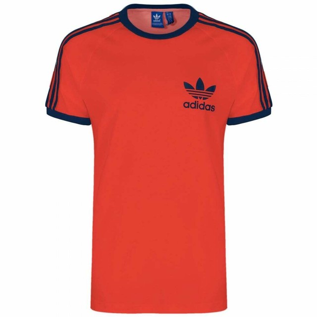 adidas t shirt mens red