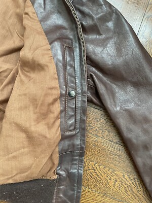 Vintage Polo Ralph Lauren G-1 Flight Jacket / Leather Bomber | eBay