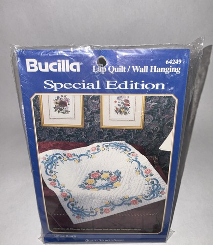 Vtg Bucilla By Needlecraft Lap Quilts Wall Hanging 64249 Special Edition 1994