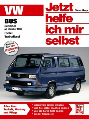 VW TRANSPORTER BUS T3 Reparaturanleitung Jetzt Helfe Ich Mir Reparatur-Handbuch