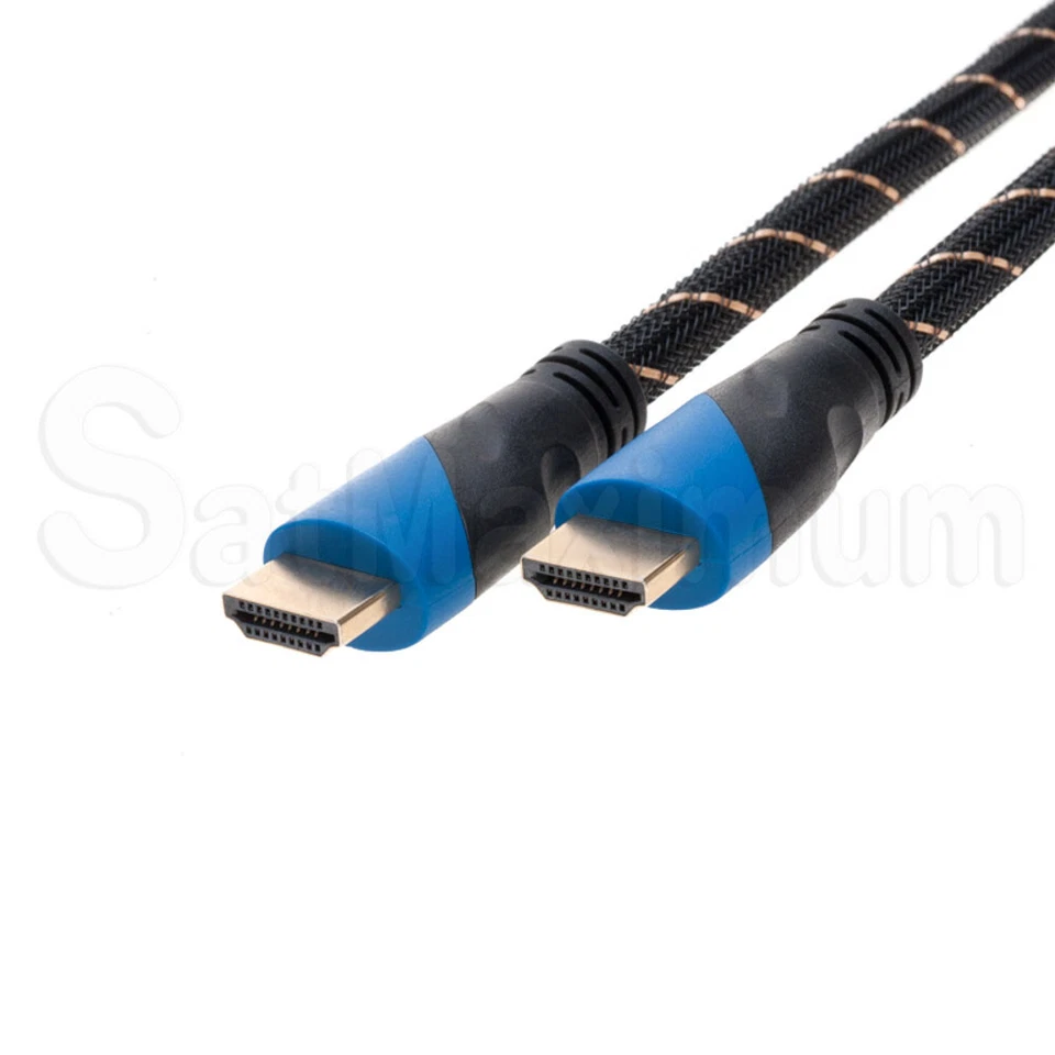 HDMI 4K Cable 60Hz High Speed Cord 1080P Premium Mesh 1.5FT- 50FT Multi-Pack Lot - Image 3 of 4