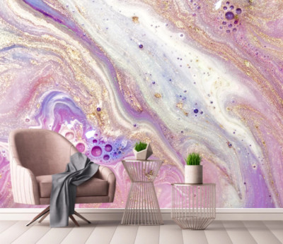 3D Purple Texture 8016NA Wallpaper Wall Mural Removable Self-adhesive Fay