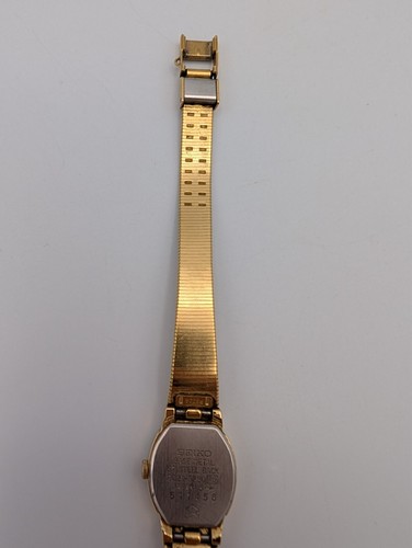 Vintage Seiko Damen Quarz Uhr goldfarben 2021-5290-RD - Bild 6 von 9