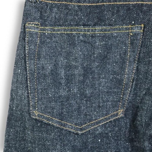 Samurai Jeans S710XX-BK 17oz BLACK SLIM FIT One-wash 31-40in Japan - Picture 9 of 14