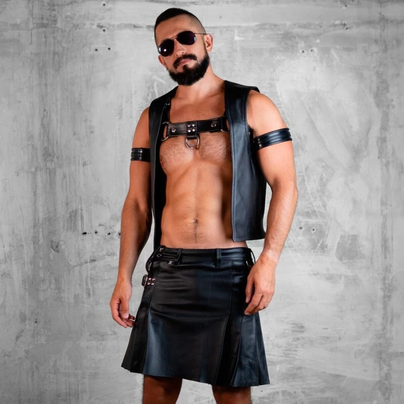 Boxer Barcelona Leather Kilt - Image 3 of 3