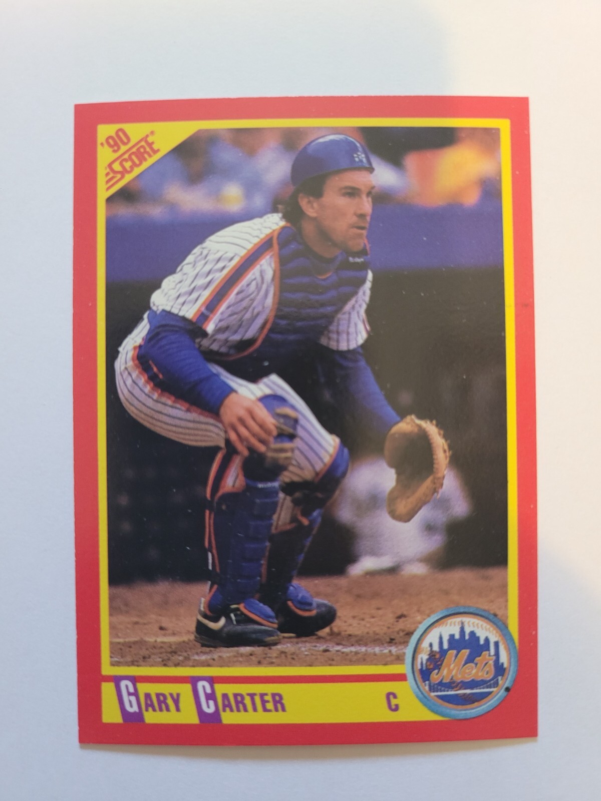 1990 SCORE GARY CARTER #416 NM