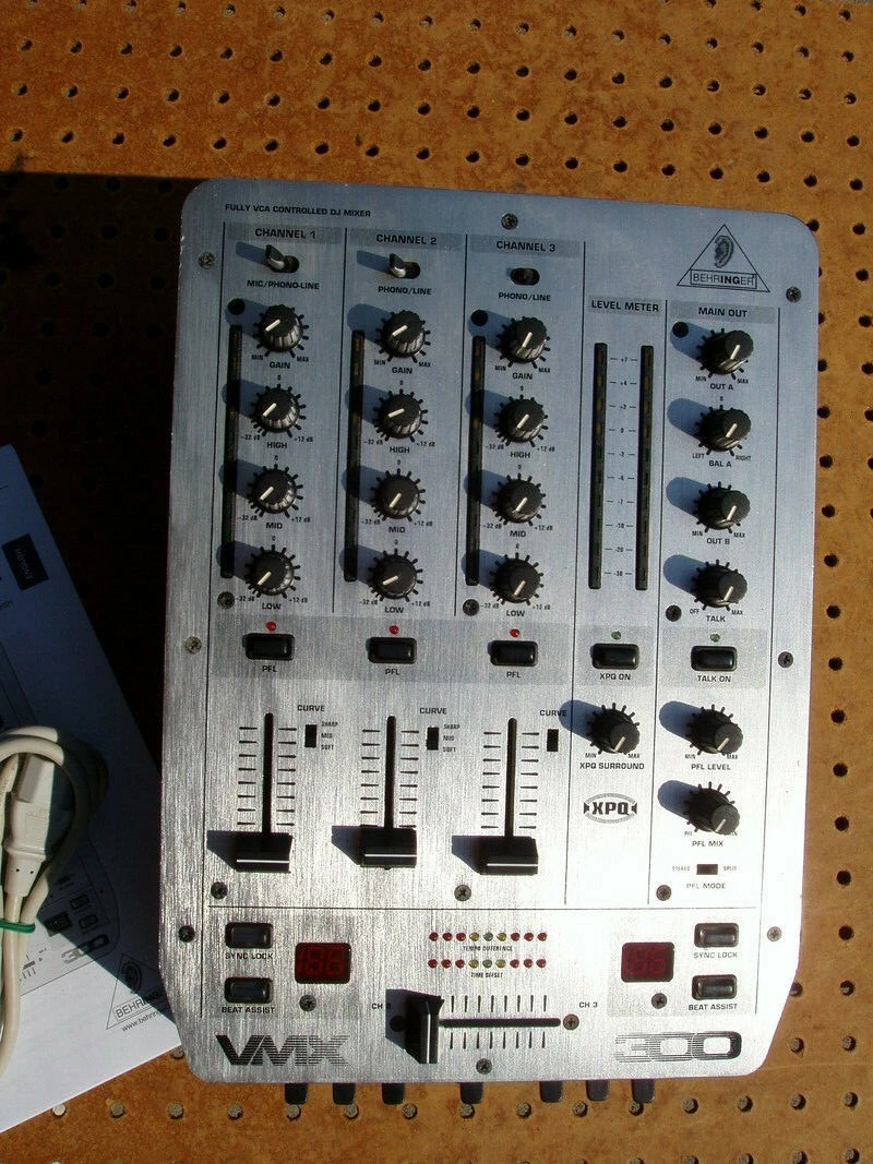 BEHRINGER MODEL VMX300 VMX300 DJ Channel Pro Mixer, 42 OFF