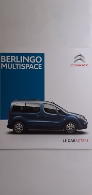 Citroen: Berlingo Multispace (Prospekt-Heft); April 2016
