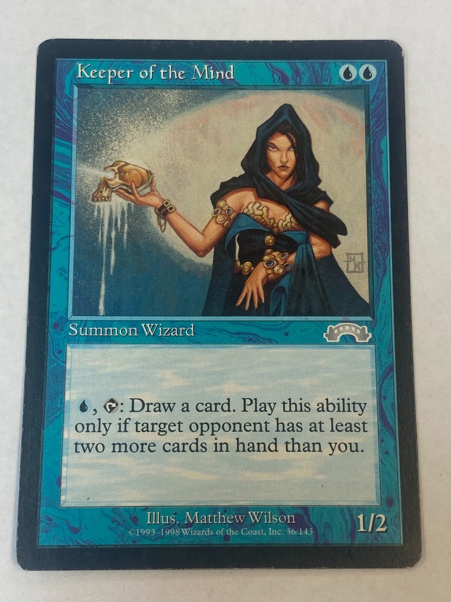Keeper of the Mind - Magic the Gathering MTG Exodus Single Card