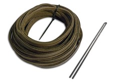 RAWLINGS/TANNERS PREMIUM LEATHER GLOVE LACE 1/4" BY 72" CHOCOLATE BROWN