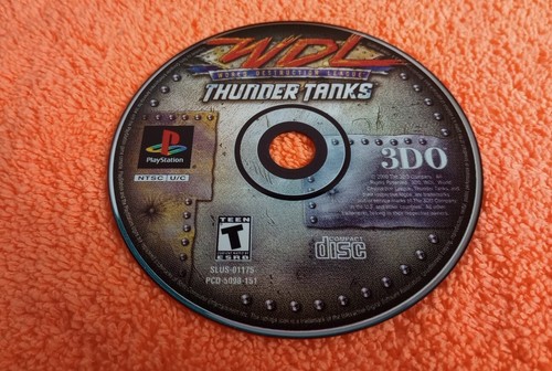 WDL World Destruction League Thunder Tanks (Sony PlayStation, 2000) Complete. - Picture 6 of 10