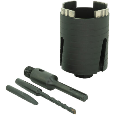 Profi Diamant Dosensenker Ø 68 mm inkl. SDS Plus Adapter für Mauerwerk, Ziegel