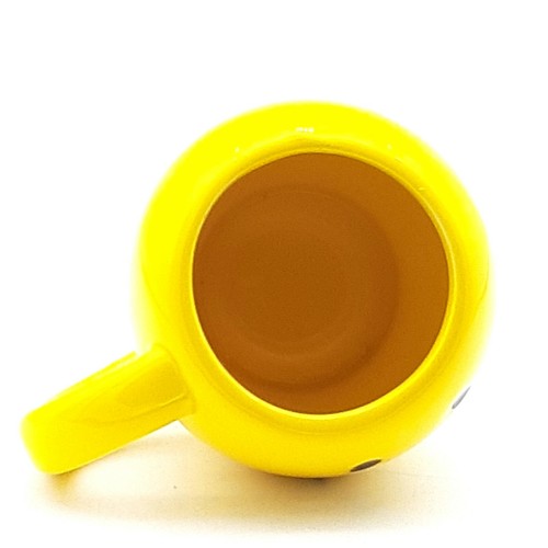 Taza de café Yellow Smile Happy Face 8 oz. Cerámica 2007 retro retro nuevo - Imagen 6 de 8