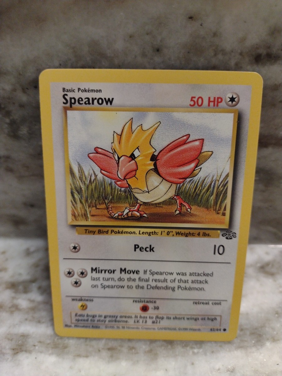 1995 spearow pokemon card value | EX Sandstorm If tails Spearow - Common 1995 Red