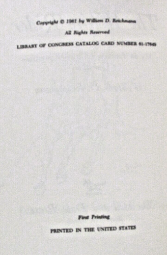 Arthur Konyot: The White Rider by William D. Reichmann, 1st Ed, 1961 - Picture 3 of 4