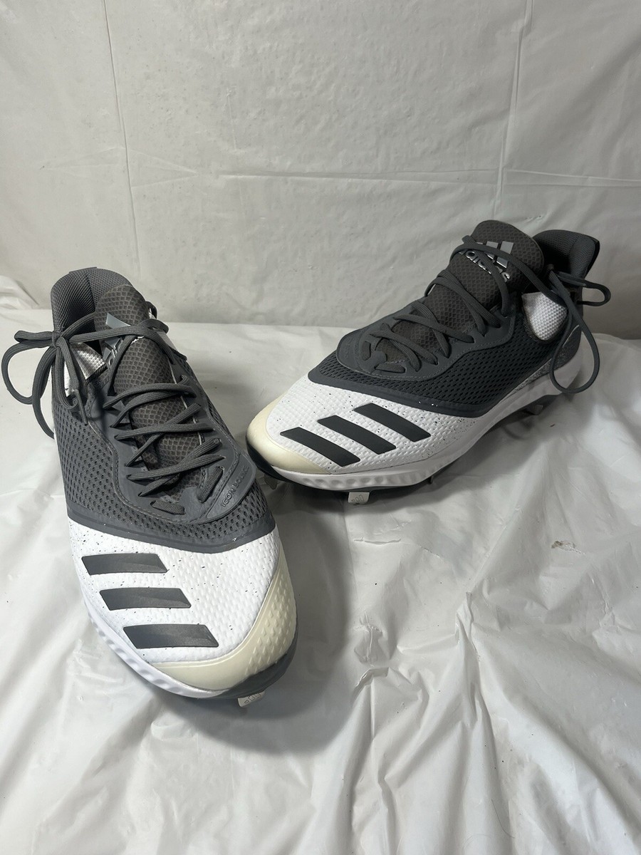 Adidas Icon V Bounce Baseball Cleats Mens Size 14 Grey White G28250 new s-l400.png main image 4