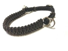 side pull hackamore attachment with a whoa dark brown