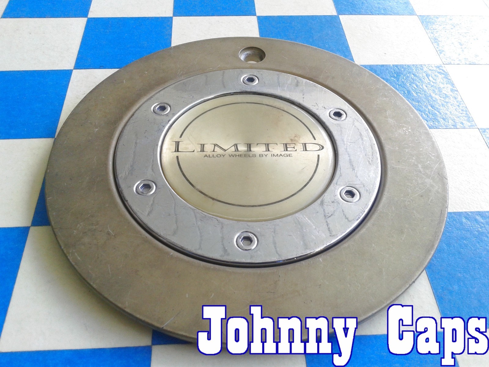 LIMITED ALLOY Wheels [39] GRAY Center Caps # N/A.  Custom Wheel Center Cap (1)