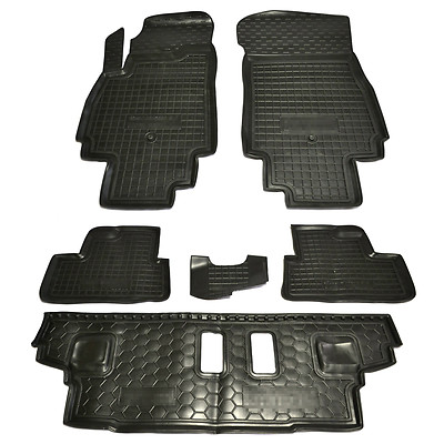 Rubber Carmats For Chevrolet Orlando 7seat All Weather Floor Mats