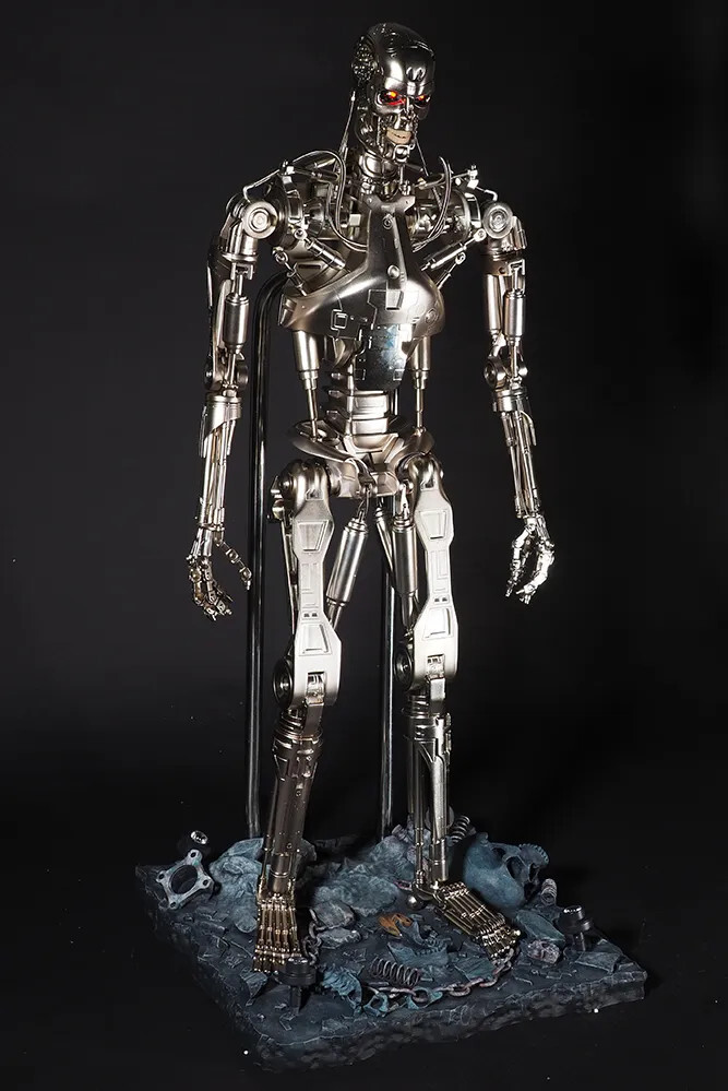 ターミネーター2 T-800 フィギュア【Endoskeleton】 Terminator T-800 Endoskeleton 1/2 Scale Diecast Electronic